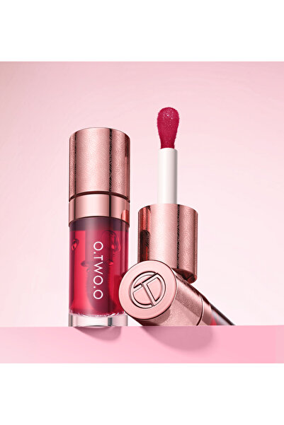 O.TWO.O Cosmetics أو. تو. أو. لون الشفاه والخدود المائي الفاخر - لون يدوم طوي...