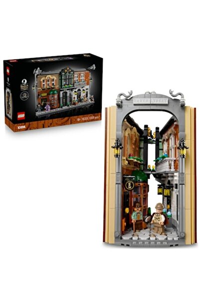 LEGO Icoane LEGO® - Sherlock Holmes: Diorama pentru bibliotecă 10351, 1359 piese