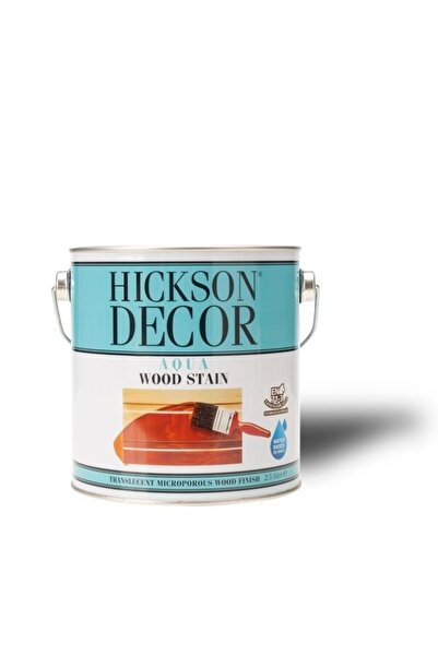 Hickson Decor Ultra Aqua Wood Stain - Renkli Ahşap Vernik 2.5lt-Natural