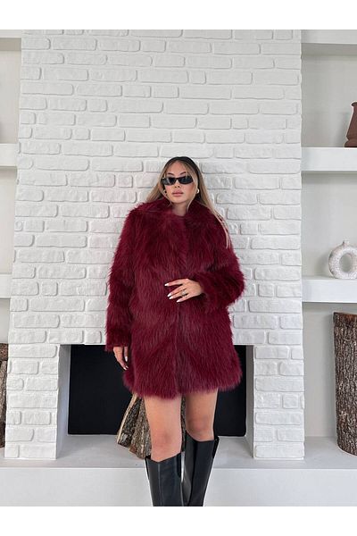 ZF BUTİK Soft Touch Long Inner Lined Premium Fur