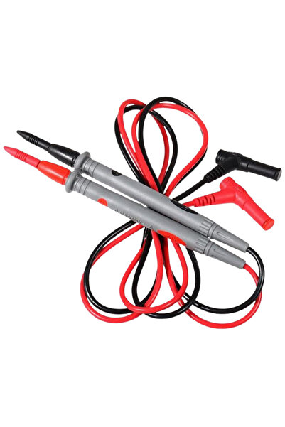 Hobi Mekatronik 1 Çift İğne Uç Dijital Multimetre Ölçü Aleti Kablosu Entegre Probu-20A