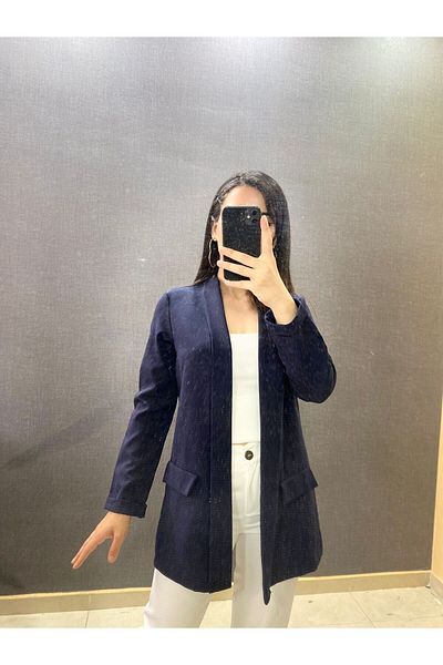 EMİRAQLİFE Shawl Collar Blazer Jacket