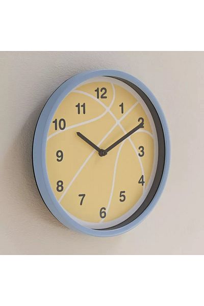 Home Box Arcade Basketball Wall Clock - 22.5 cm