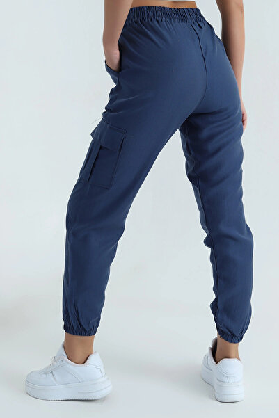 Esma Style Kadın Kargo Cepli Kadın Pantolon