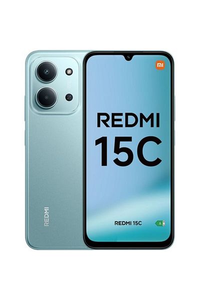 Xiaomi Redmi 15C, 128GB, 4GB RAM, Mint Green
