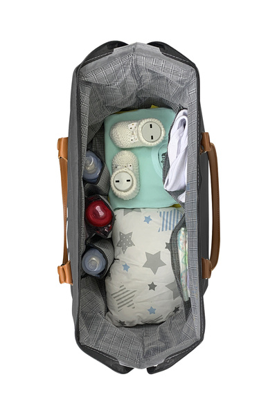 Bye Bye Mother Bag Mother Baby Care and Women's Bag-Grey