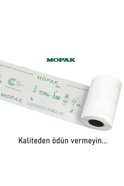 Mopak 80x40 Termal Yazarkasa Adisyon Rulosu 1 Paket 10 Adet Rulo