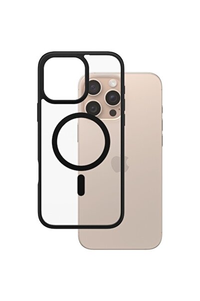 Panzer Glass Carcasă rigidă MagSafe pentru iPhone 16 Pro Max, neagră