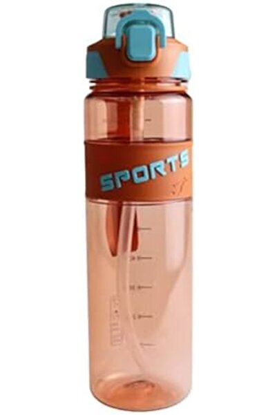 Twisoo Sports Water Bottle - 1000ml Leak Proof Gym Bottle, BPA Free, Food Grade Plastic and Silicone