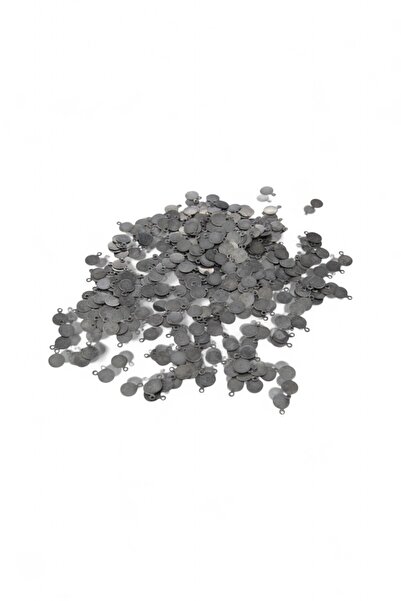 Serhat Aksesuar ve El İşçilik ترتر نحاسي فضي داكن بفتحات جانبية 8 مم (30 جرام...