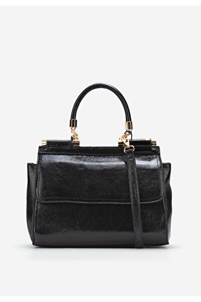 B T Shoes Čierne kabelka do ruky Aminah