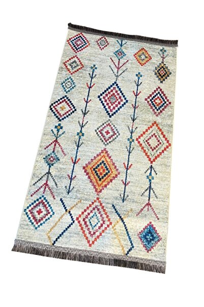 PATRU ANOTIMPURI Anti-slip carpet, Digital 3D, 60 X 110 CM