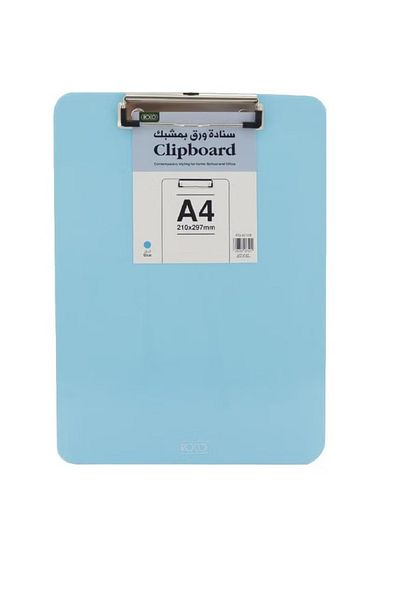 Roco Standard Clipboard A4 – Plastic, Clear