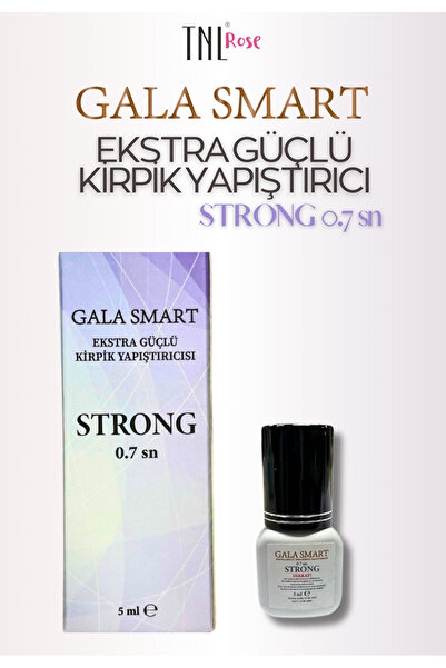 gala smart Ekstra Güçlü Kirpik Yapıştırıcı Strong 0.7 sn İpek Kirpik Yapıştırıcı 5 ml