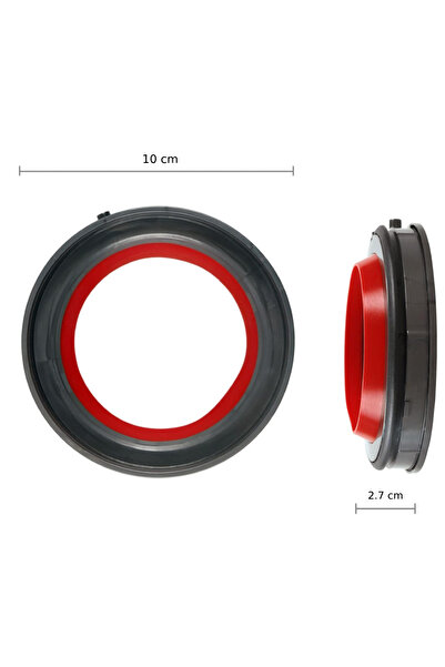 PAA-home Inel inchidere recipient praf, compatibil cu aspiratoarele Dyson V12 Detect Slim si V10 Digital Slim