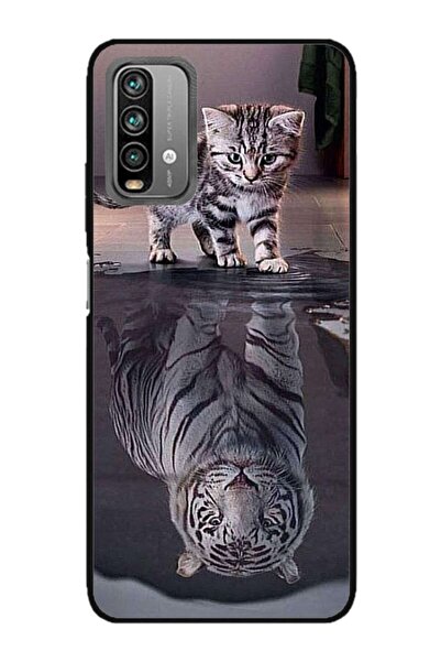 Atlas Husa personalizata si Folie de Silicon Xiaomi Redmi Note 9 Pro Max, Tig...