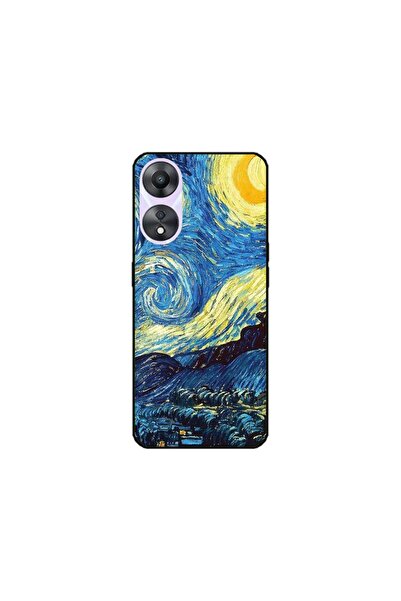 Atlas Husa personalizata si Folie de Silicon Huawei P50, Van Gogh, multicolor...