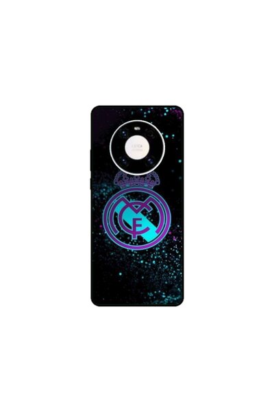 Atlas Husa personalizata si Folie de Silicon Huawei Mate 40, Real Madrid #1, multicolor, S1D1M0153