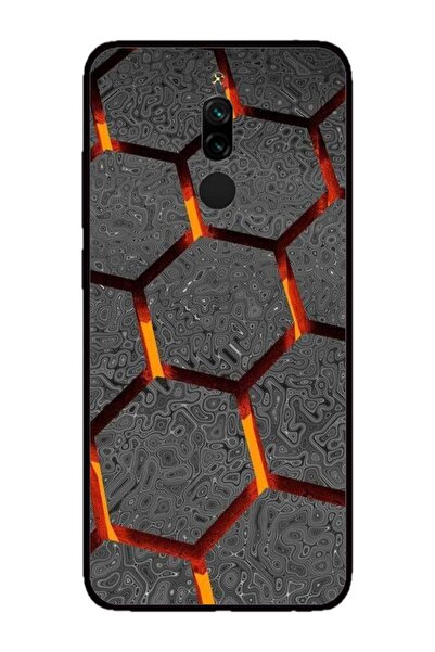 Atlas Husa personalizata Xiaomi Redmi Note 8 Pro, Lava Hex, multicolor, S1D1M...