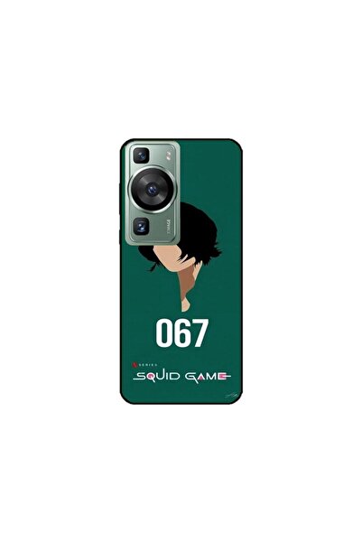 Atlas Husa personalizata si Folie de Silicon Huawei P60 Pro, Squid Game #16, ...