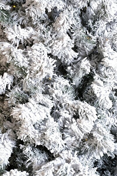 BeySüS Yılbaşı Çam Ağacı Kendinden Işıklı Yoğun Karlı Lüks Seri 240 cm 1257 Dal Lumitella 426