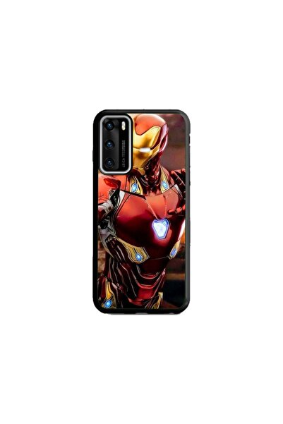 Atlas Husa personalizata si Folie de Silicon Huawei P40 Pro, Iron Man #1, mul...