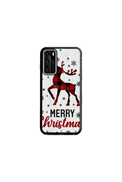 Atlas Husa personalizata Huawei P40 Pro, Merry Christmas Reindeer #1, multico...