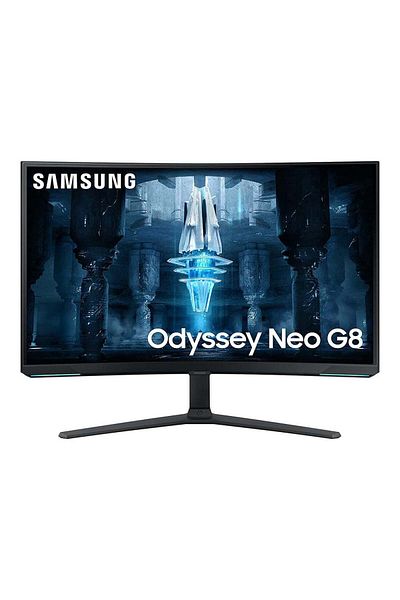 Samsung 32-inch Odyssey Neo G8 4K UHD 240Hz 1ms Curved Gaming Monitor