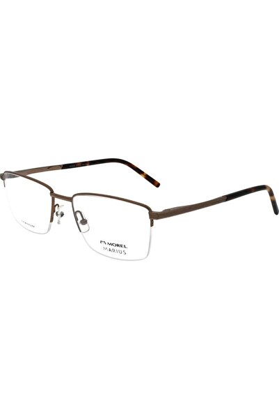MOREL Rame de ochelari de vedere pentru bărbați 50088 MM12, Metal, Maro, 57 mm