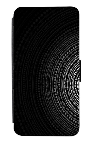 Atlas Προσαρμοσμένη θήκη τύπου βιβλίου Xiaomi Redmi Note 11e, Μαύρο και άσπρο...