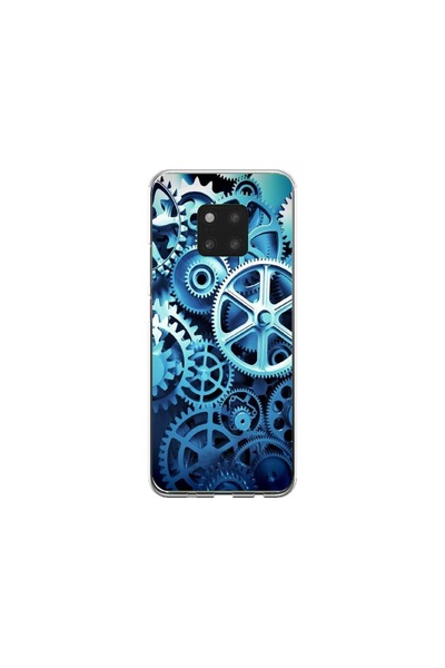 Atlas Husa personalizata Huawei Mate 20 Pro, Clockwork, multicolor, S1D1M0250