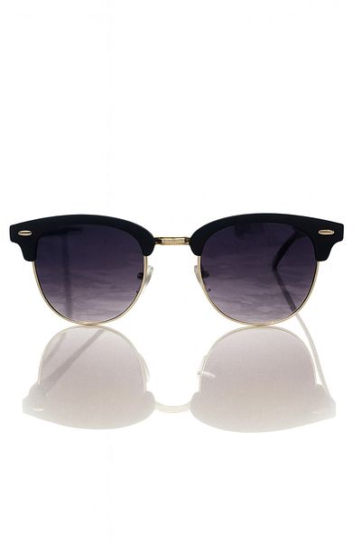 viberia Unisex Sunglasses Bone Metal
