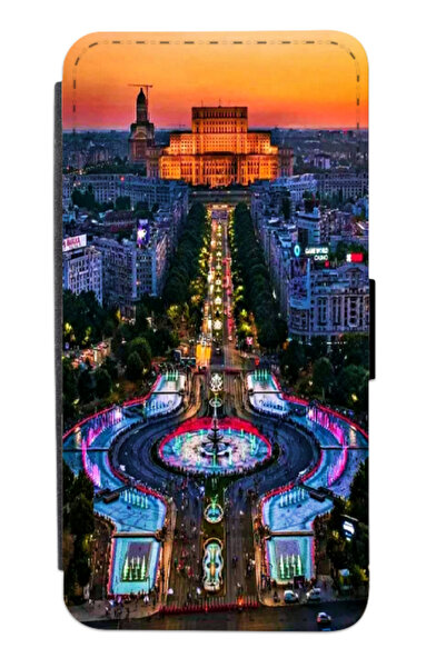 Atlas Husa personalizata tip carte Huawei Mate 20 Lite, Bucharest View, , S2D1M066