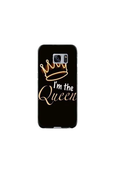 Atlas Προσαρμοσμένη θήκη Samsung Galaxy S7 Edge, I'm the Queen, πολύχρωμη, S1...