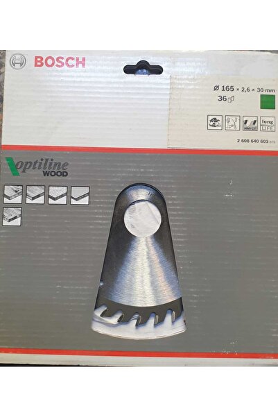 Bosch Daire Testere Bıçağı (165mm * 2.6mm * 30mm)