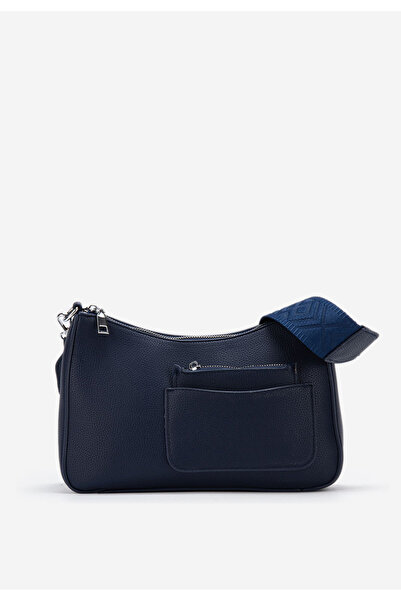 B T Shoes Tmavě modré ramenní kabelka Jeffie