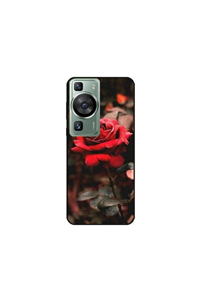 Atlas Husa personalizata si Folie de Silicon Huawei P60 Pro, Flowers #12, mul...