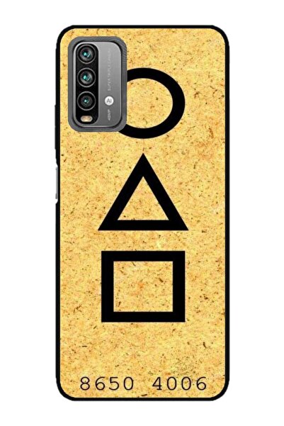 Atlas Husa personalizata si Folie de Silicon Xiaomi Redmi Note 9s, Squid Game...