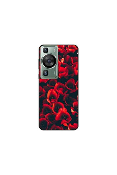 Atlas Husa personalizata si Folie de Silicon Huawei P60 Pro, Flowers #24, mul...
