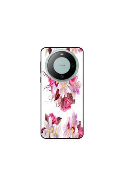 Atlas Персонализиран калъф за Huawei Mate 60 Pro, Flowers #4, многоцветен, S1...