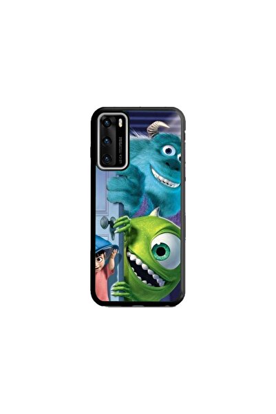 Atlas Husa personalizata si Folie de Silicon Huawei P40 Pro, Monster INC, mul...