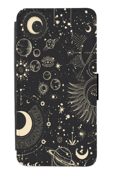 Atlas Husa personalizata tip carte Samsung Galaxy S8 Plus, Cosmos, multicolor...