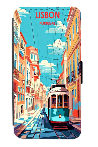 Atlas Προσωποποιημένη θήκη πορτοφολιού Huawei Mate 20 Lite, Λισαβόνα, πολύχρω...