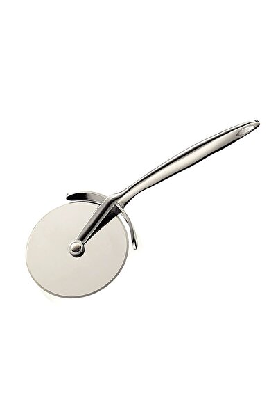 Generic BLACKSTONE Food Grade Zinc Alloy Pizza Cutter Silver 19x7centimeter
