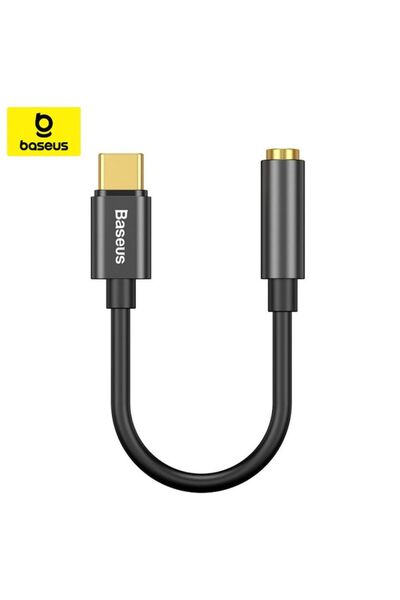 Baseus USB Type-C to 3.5 mm Audio Adapter CATL54-01, Black