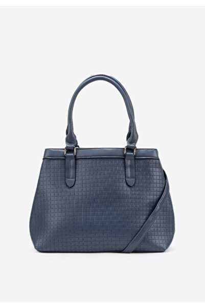 B T Shoes Modrá rukojeť kabelky Irmia