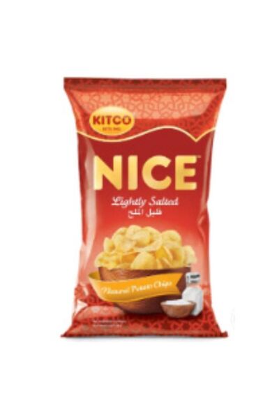 Kitco رقائق البطاطس اللذيذة بنكهة مملحة خفيفة، 21 جرامًا - عبوة من قطعة واحدة