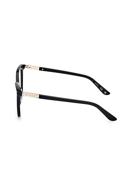 Guess Women's eyeglasses frames GU50197 001, Plastic, Black, 52 mm