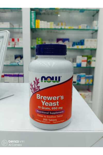 Now BREWER"S YEAST 200"S TABLETS