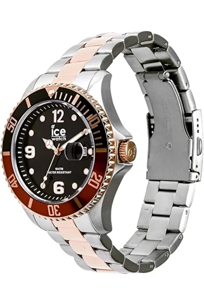 Ice Watch ICE-WATCH - ICE Steel Chic Silver Rose-Gold - Wristwatch with Metal Strap